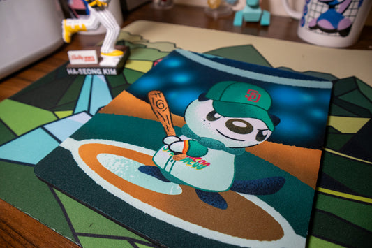 Oshawott Padres City Connect Mouse Pad