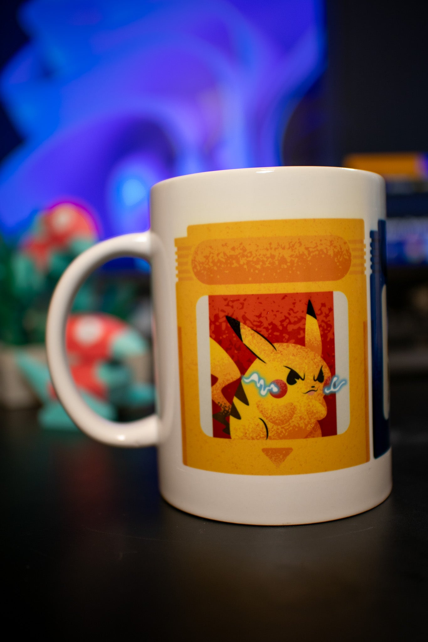 Blue Red Yellow Cartridges Ceramic Mug