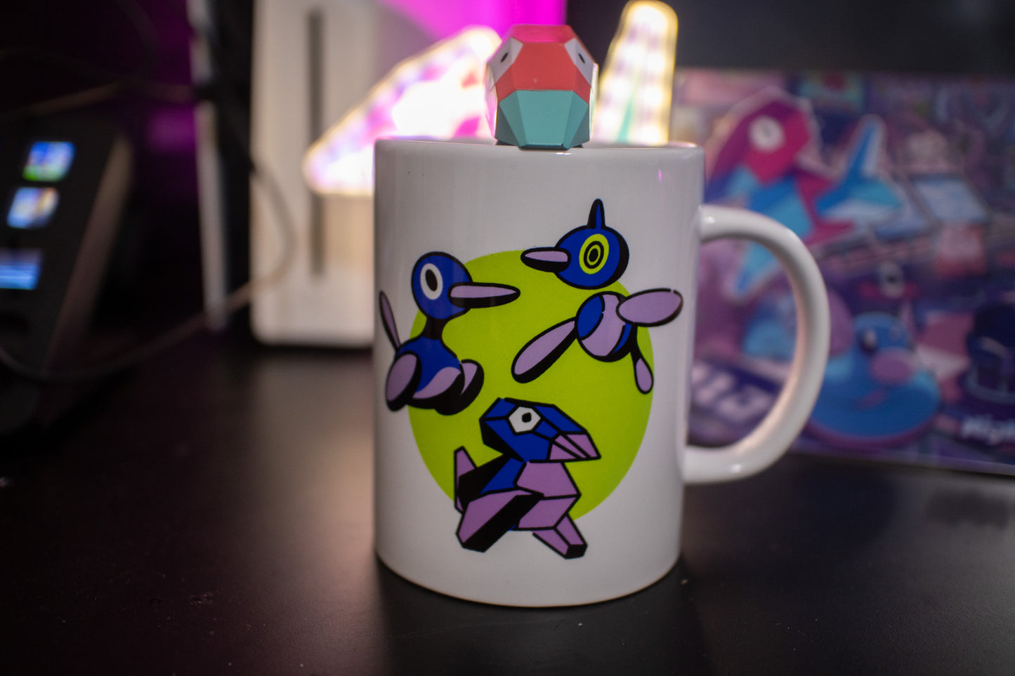 Porygon/Shiny Porygon Family Mug