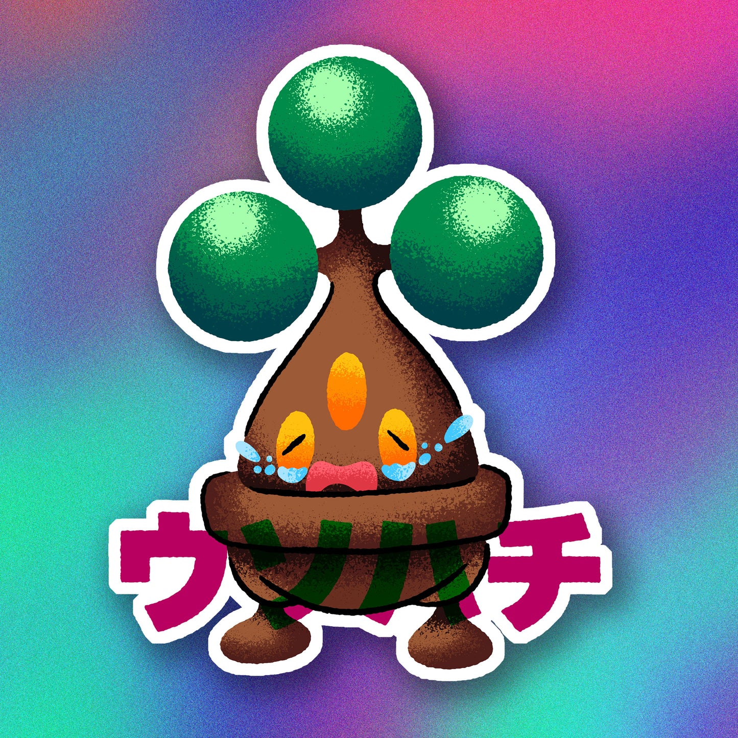 Bonsly Vinyl Sticker