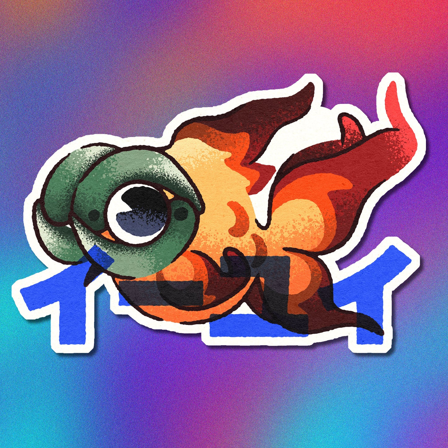 Chi-Yu Vinyl Sticker