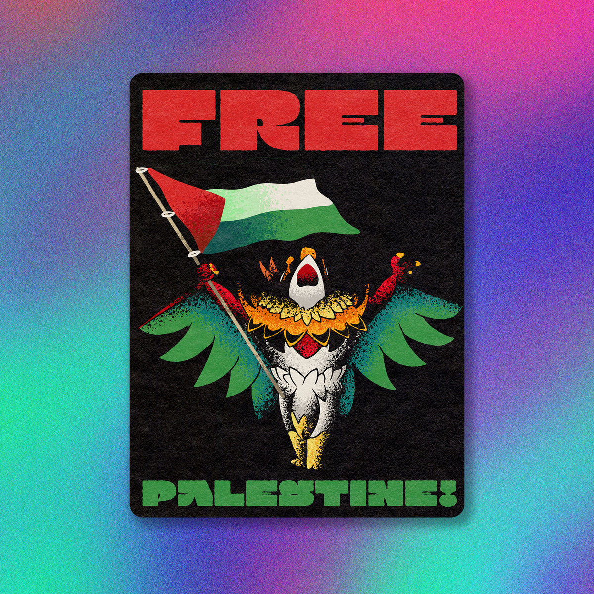 FREE PALESTINE Vinyl Sticker