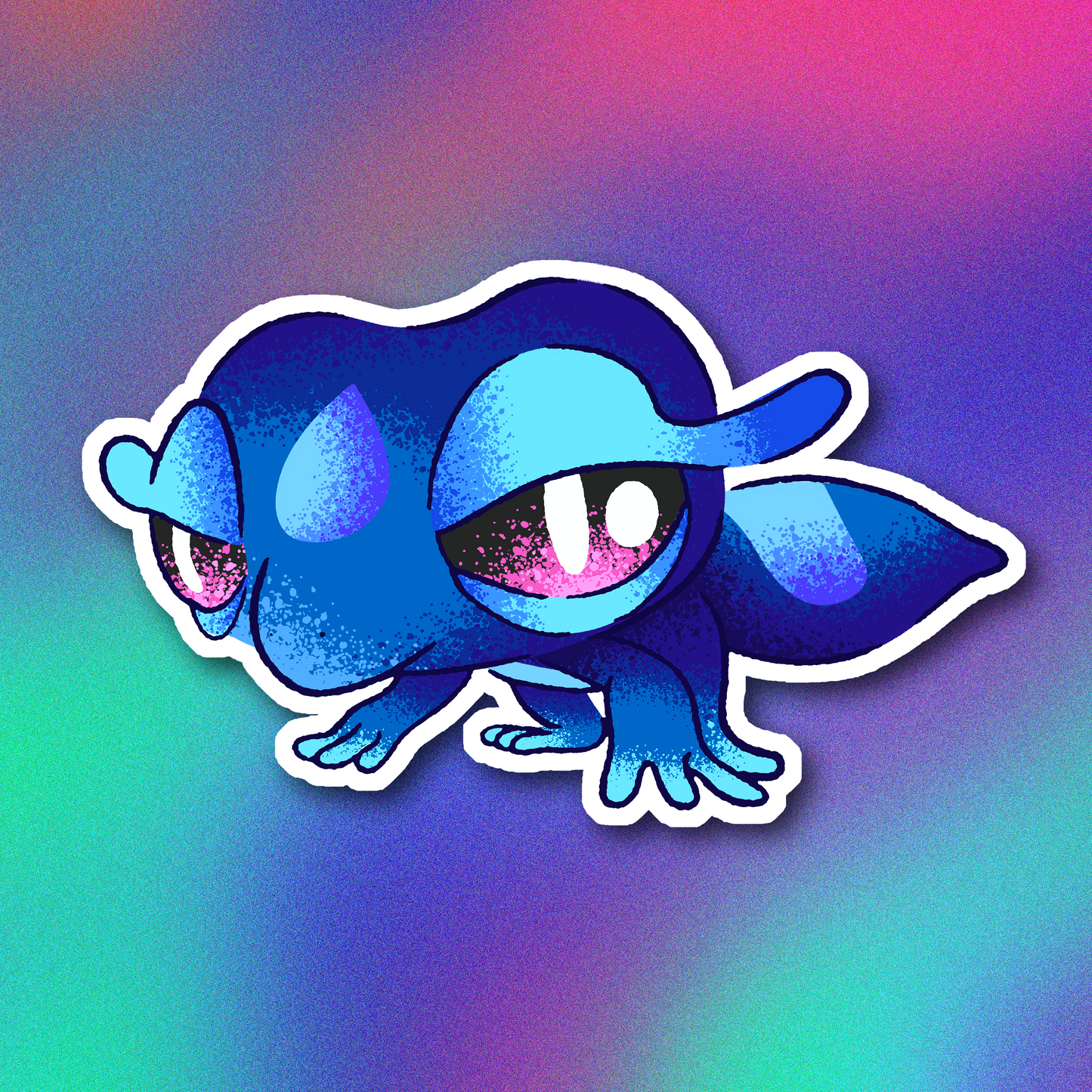 Gecqua Vinyl Sticker