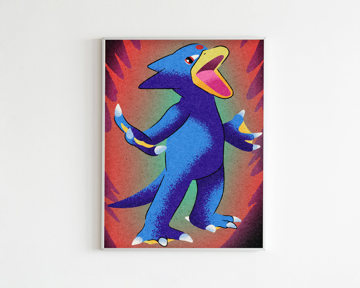 Golduck Art Print