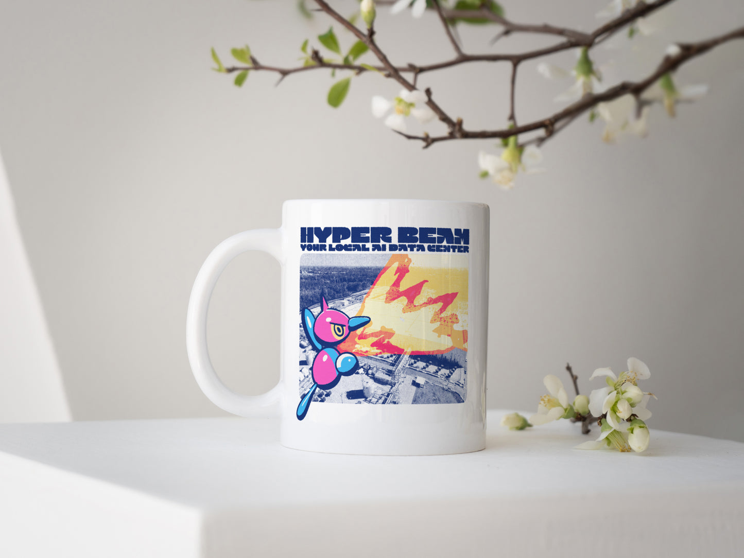 Hyper Beam Your Local AI Data Center Mug