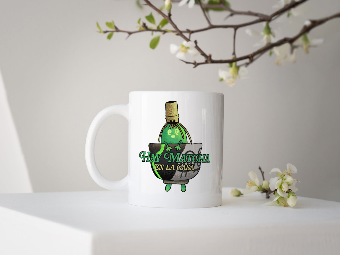 Sinistcha Hay Matcha en la Casa Mug