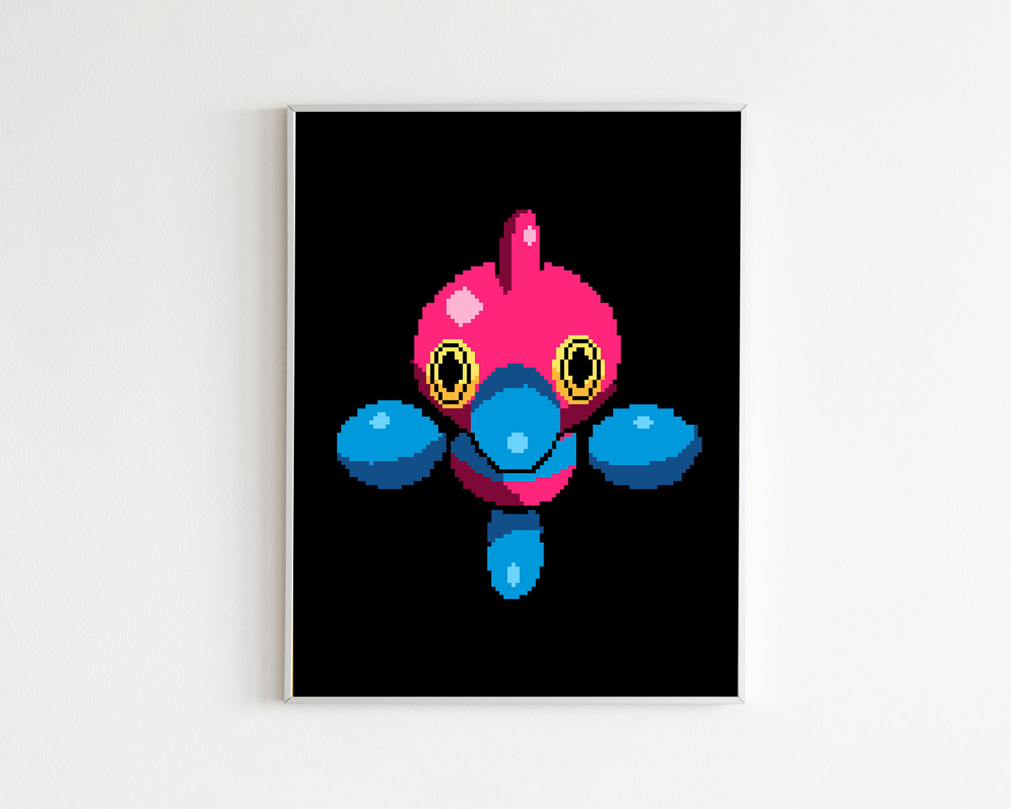 Porygon-z Pixel Art Print