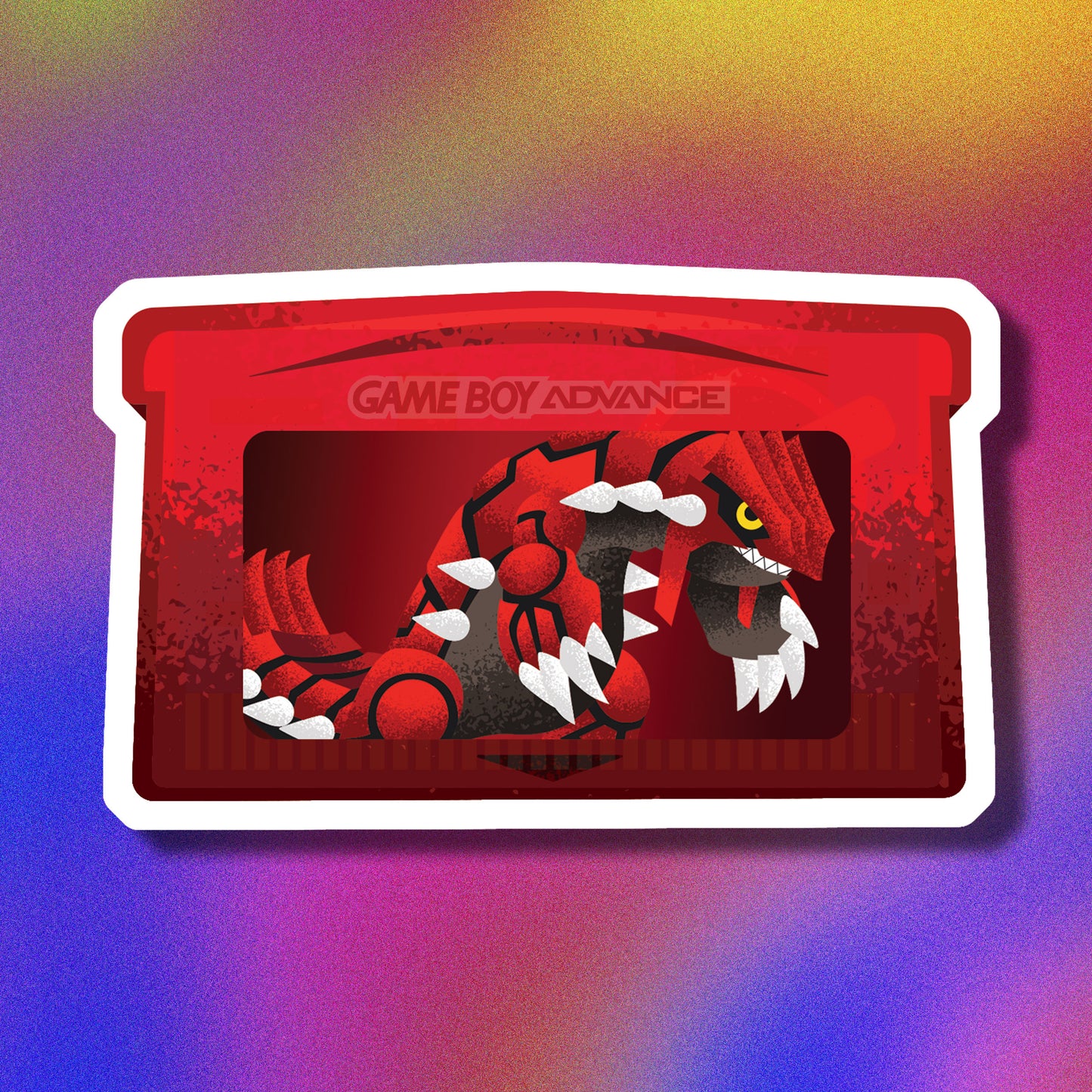 Ruby Version Cartridge Vinyl Sticker