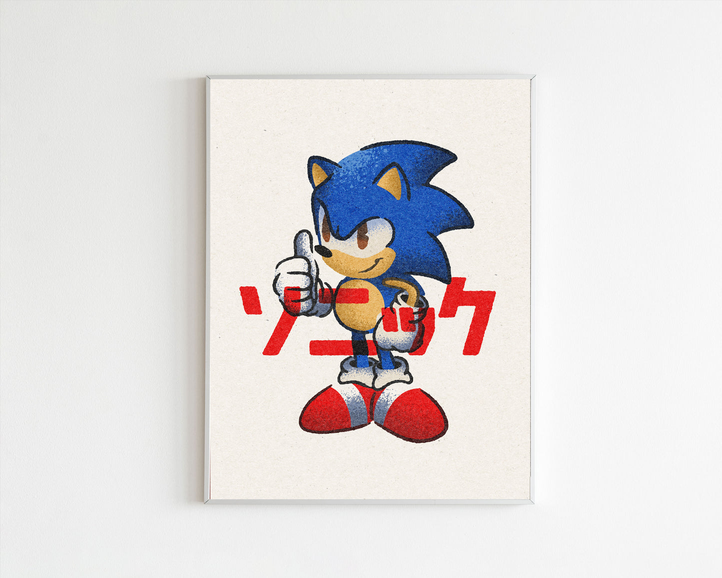 Sonic Art Print