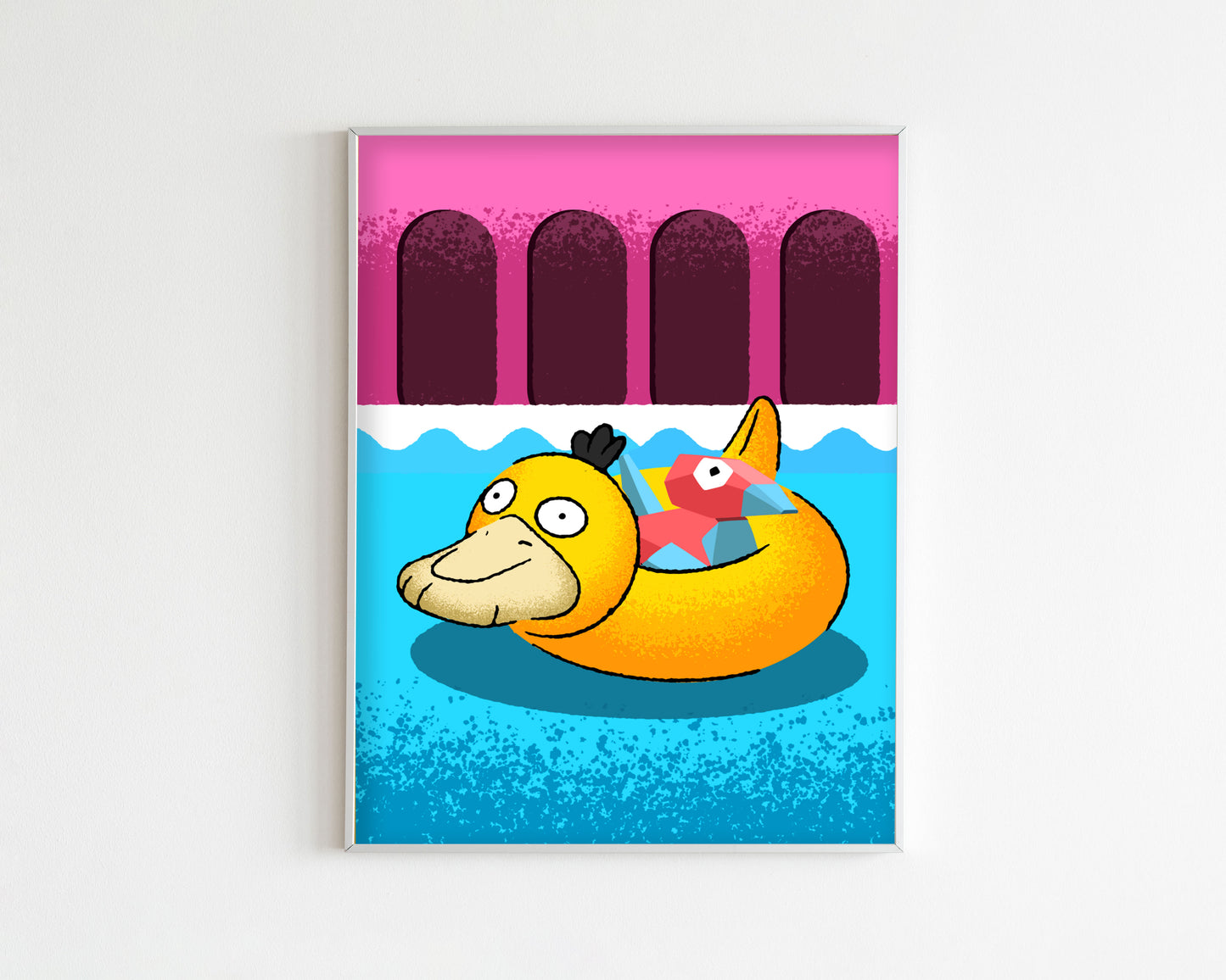 Summer Porygon Art Print
