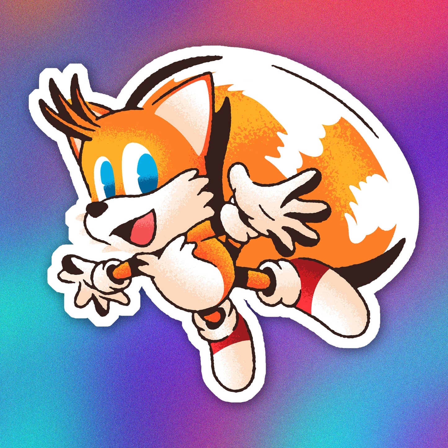 Tails Vinyl Sticker