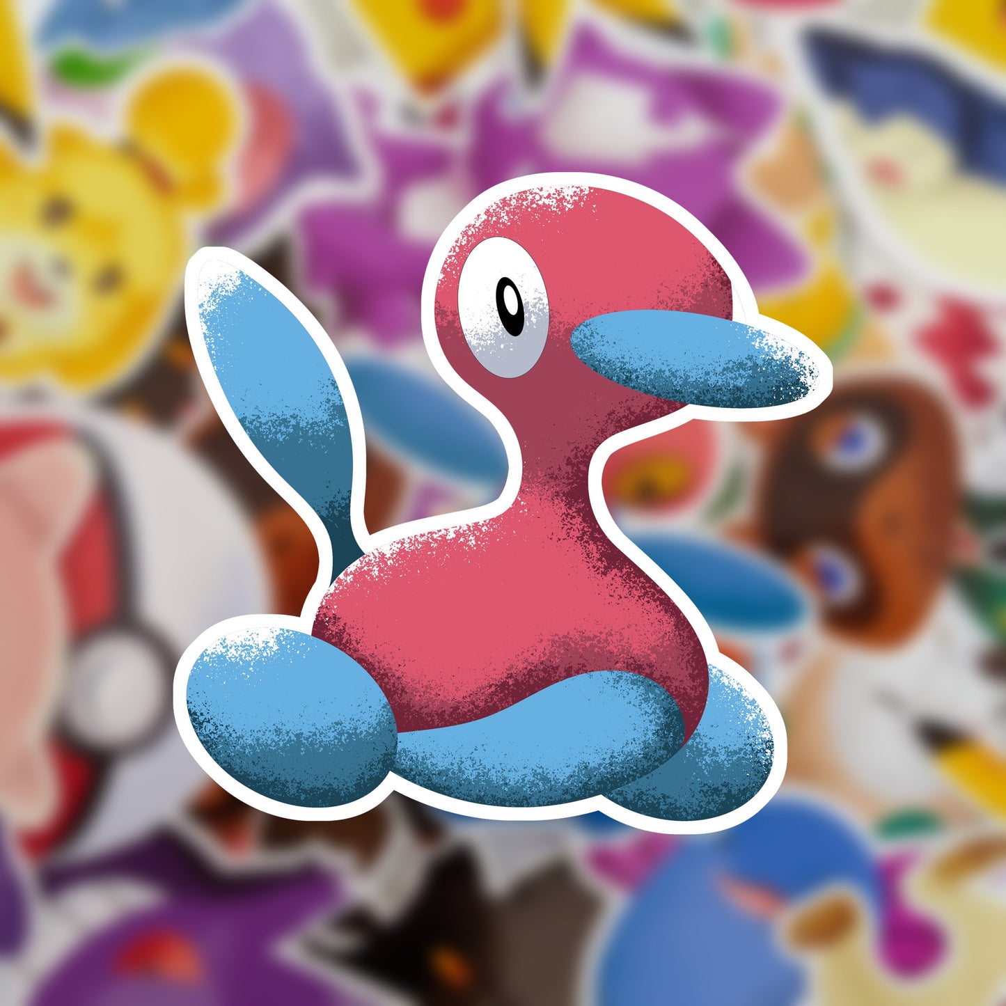 Porygon2 Vinyl Sticker