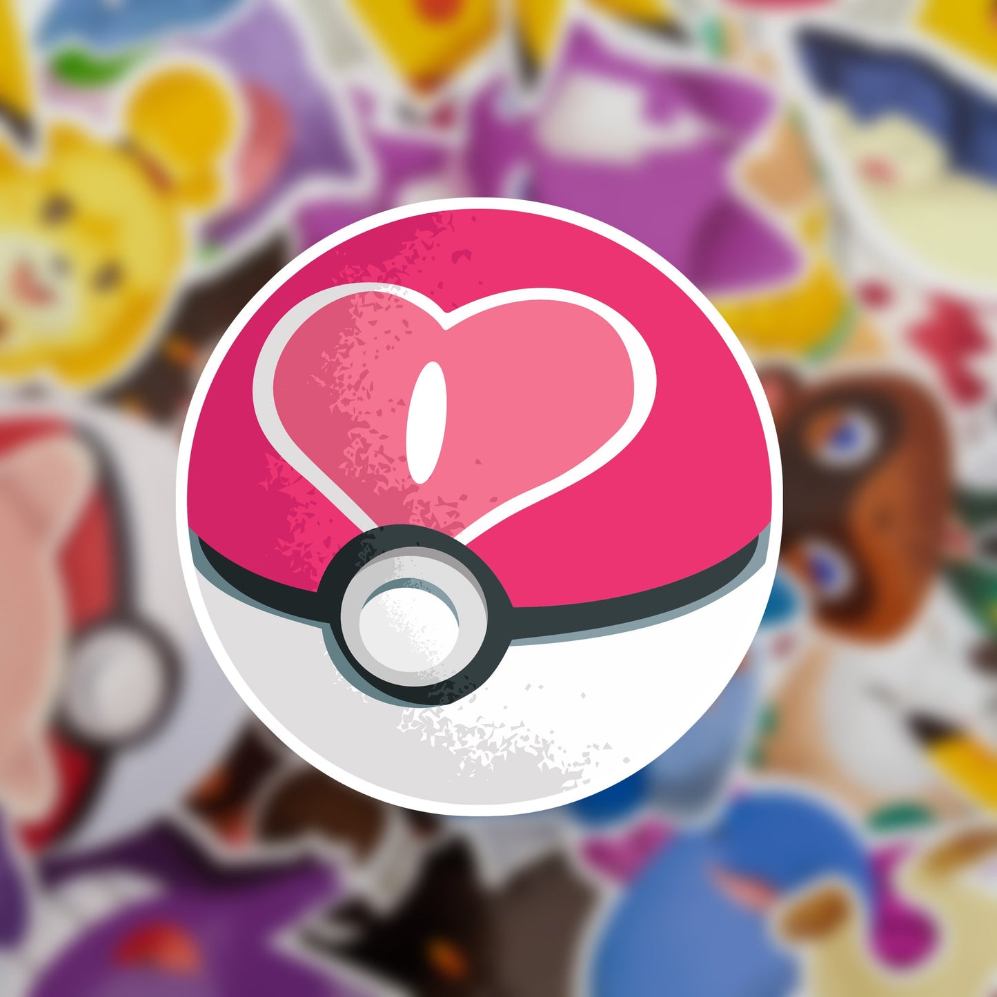 Love Ball Vinyl sticker