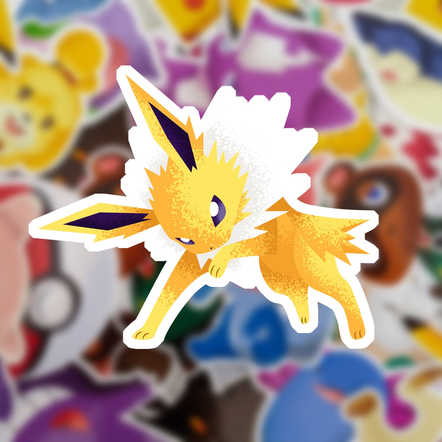 Electric Evolution Vinyl Sticker