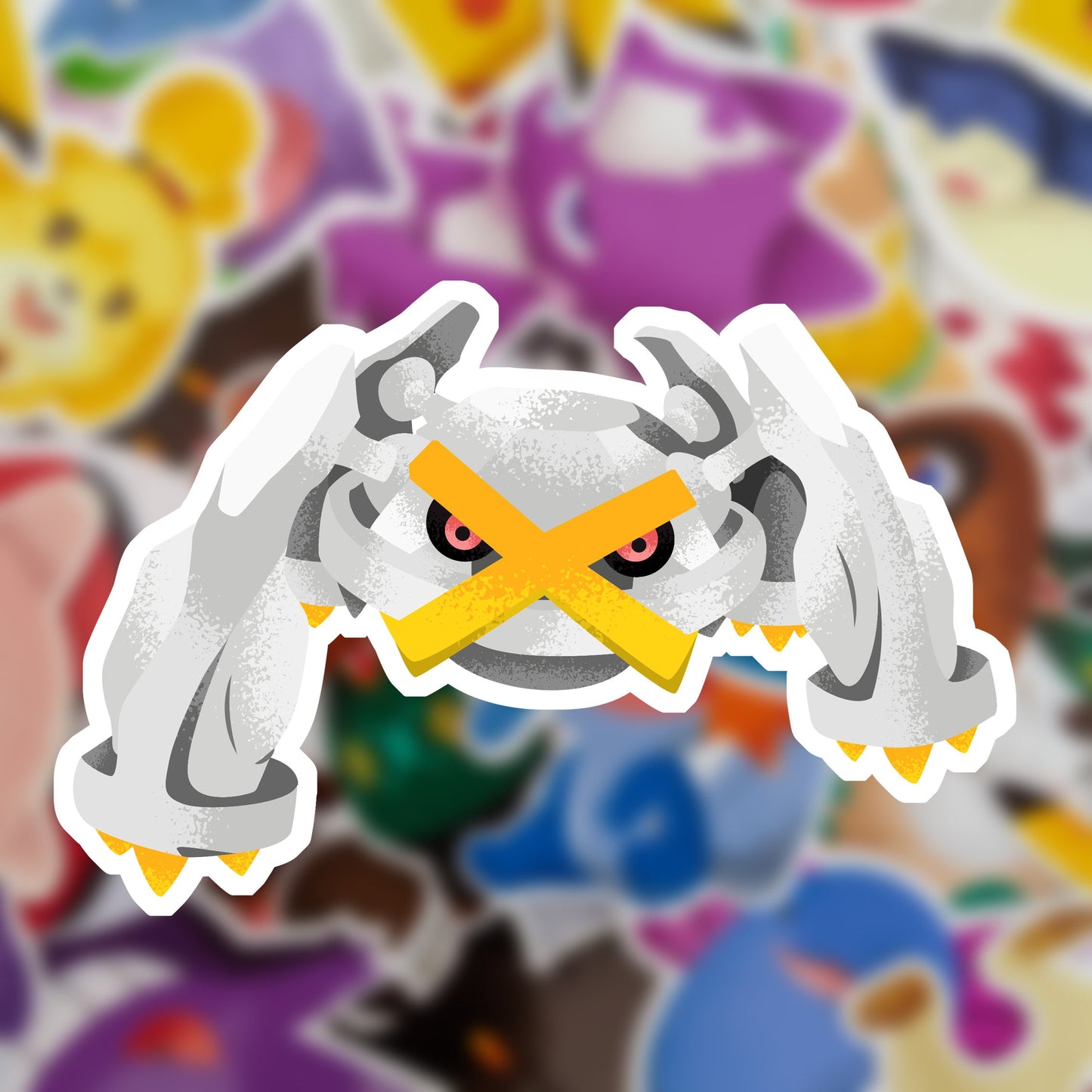Shiny Metagross Vinyl Sticker