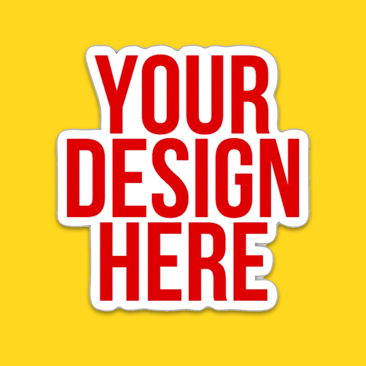 Custom Die Cut Vinyl sticker, Custom sticker