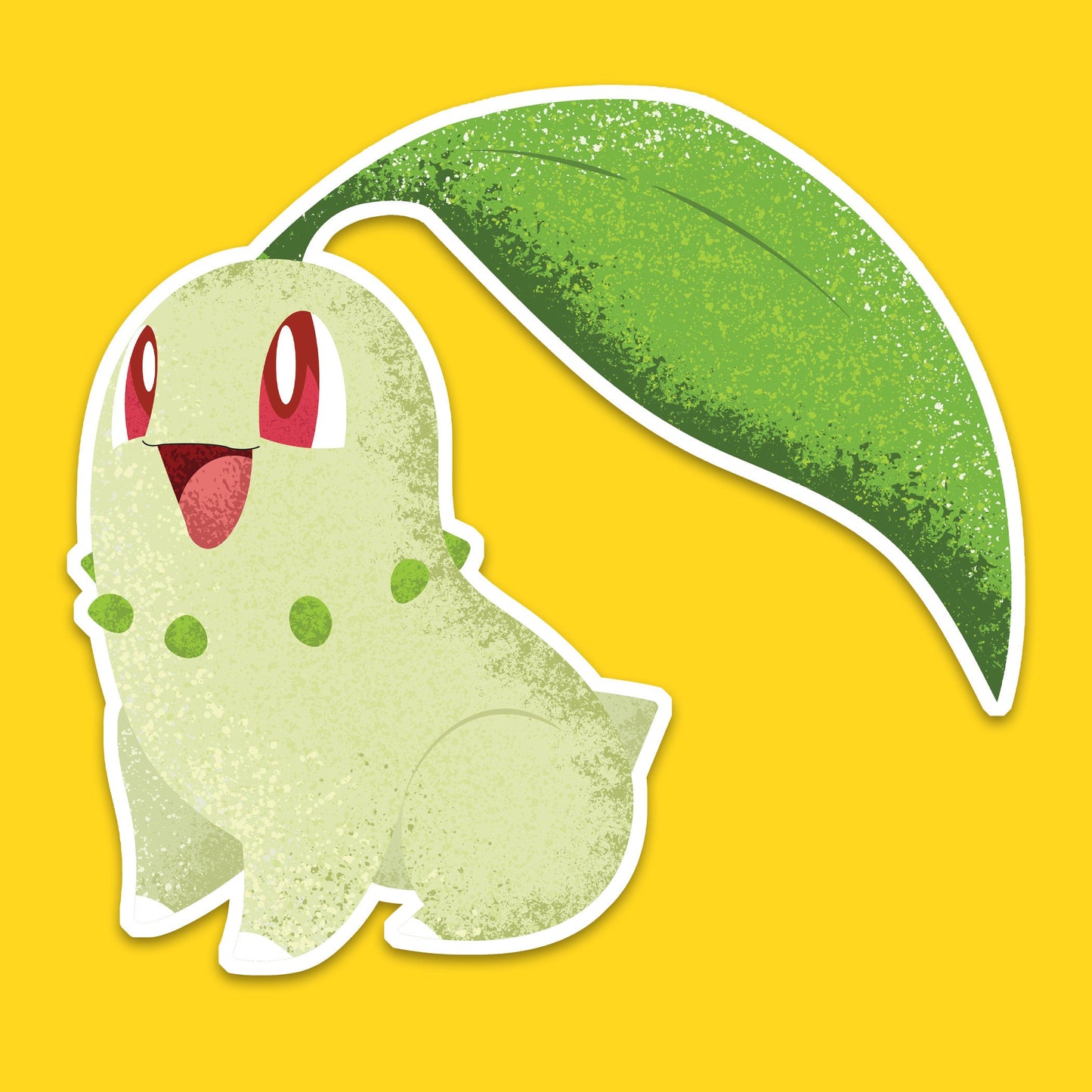Chikorita Vinyl Sticker