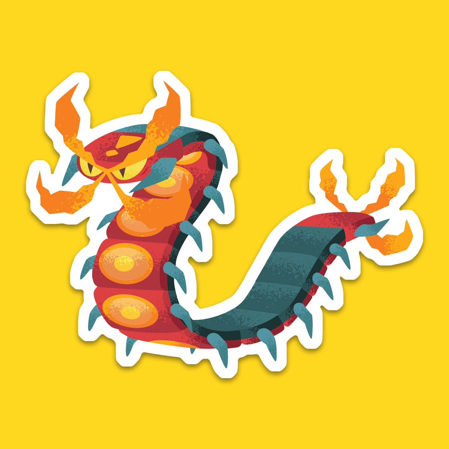 Shiny Centiskorch Vinyl Sticker