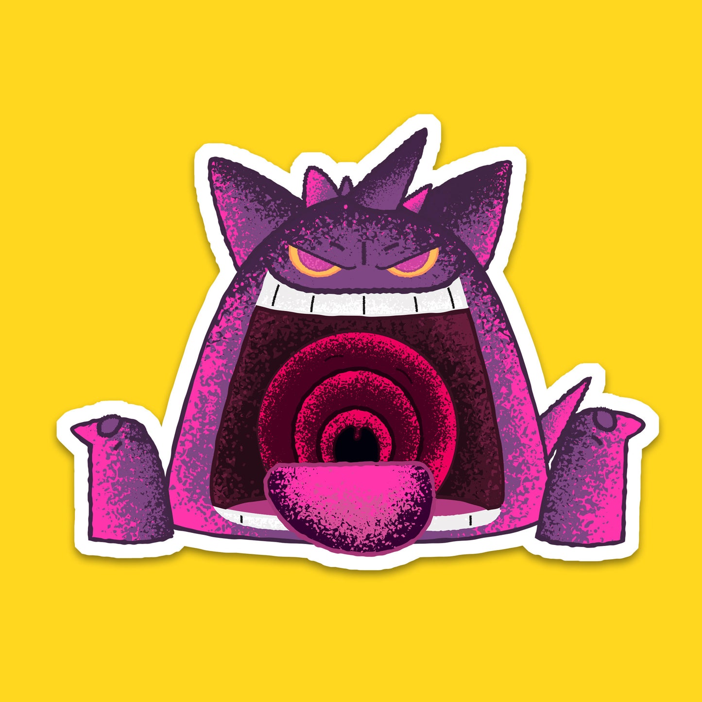 G max Gengar Vinyl Sticker