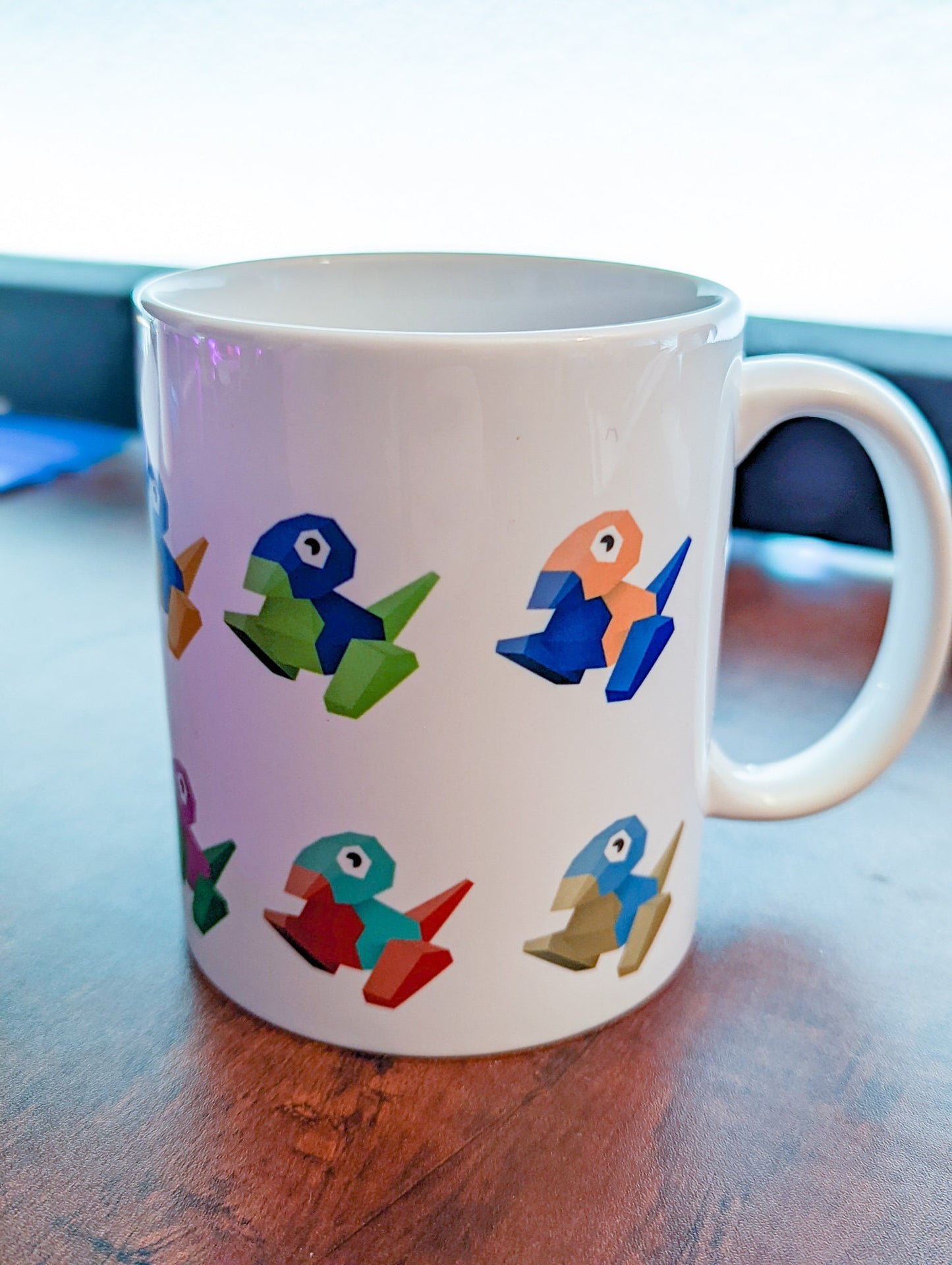 Cetified Lover Porygon Virtual Duck Ceramic Mug 11 oz