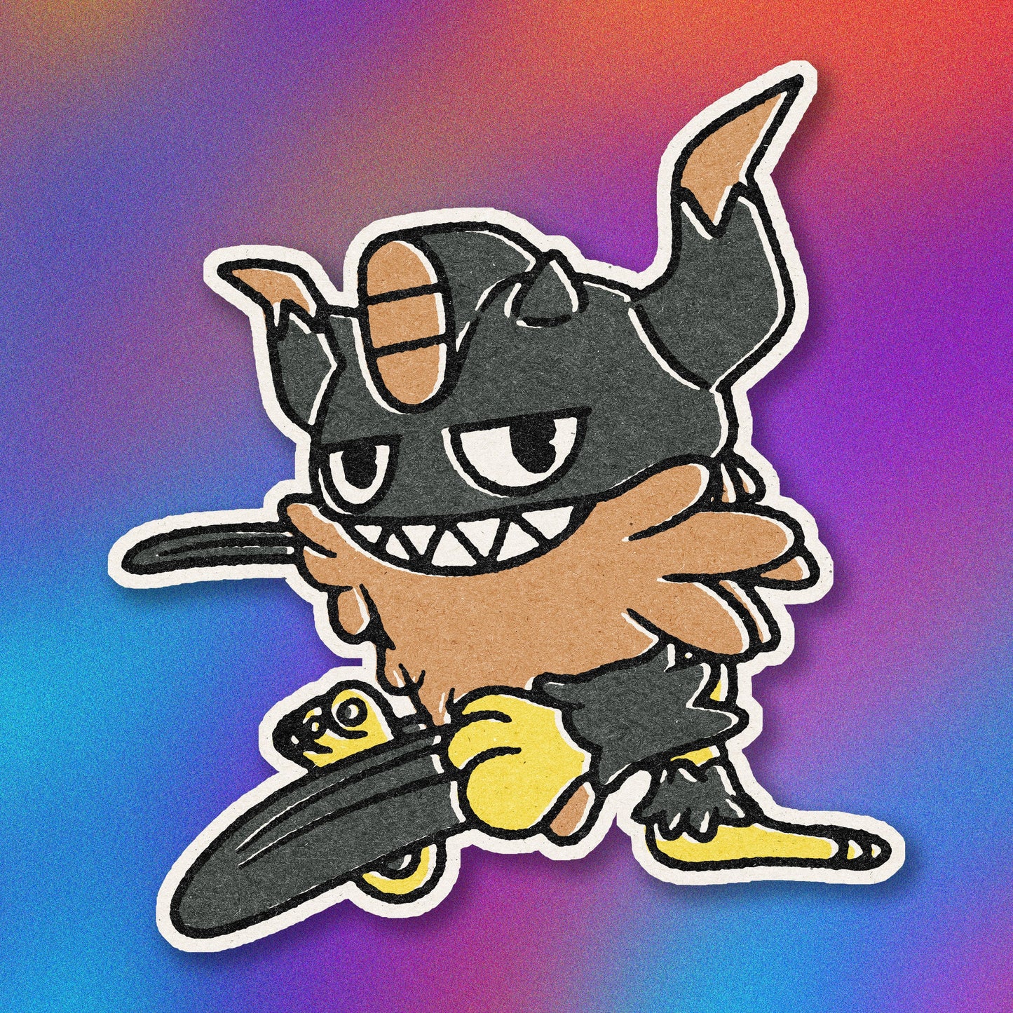 Shiny Perrserker Vinyl Sticker