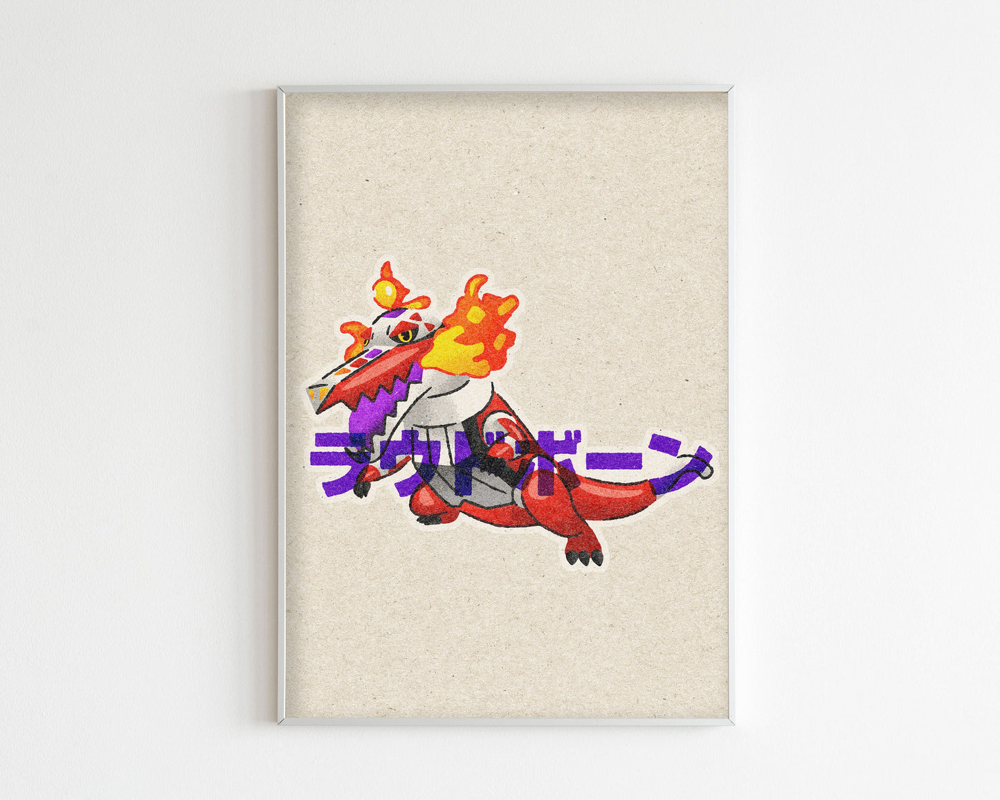 Skelederge Art Print