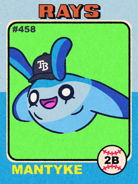 Tampa Bay Card Vinyl Sticker