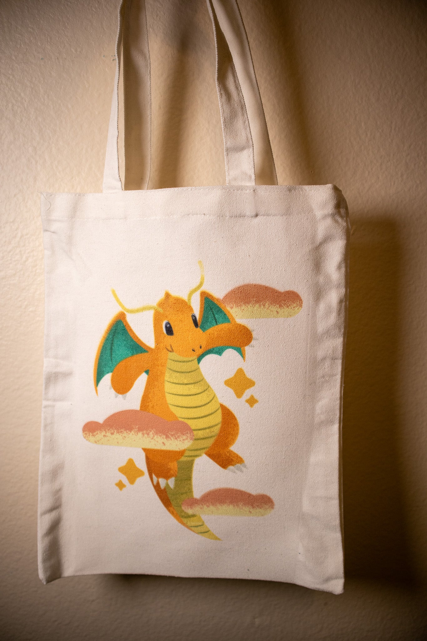 Dragonite Canvas Tote Bag