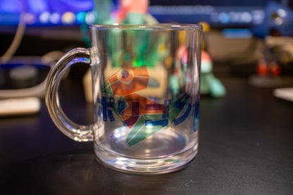 Porygon Porygon2 Porygon-z Clear Glass Mug 11oz