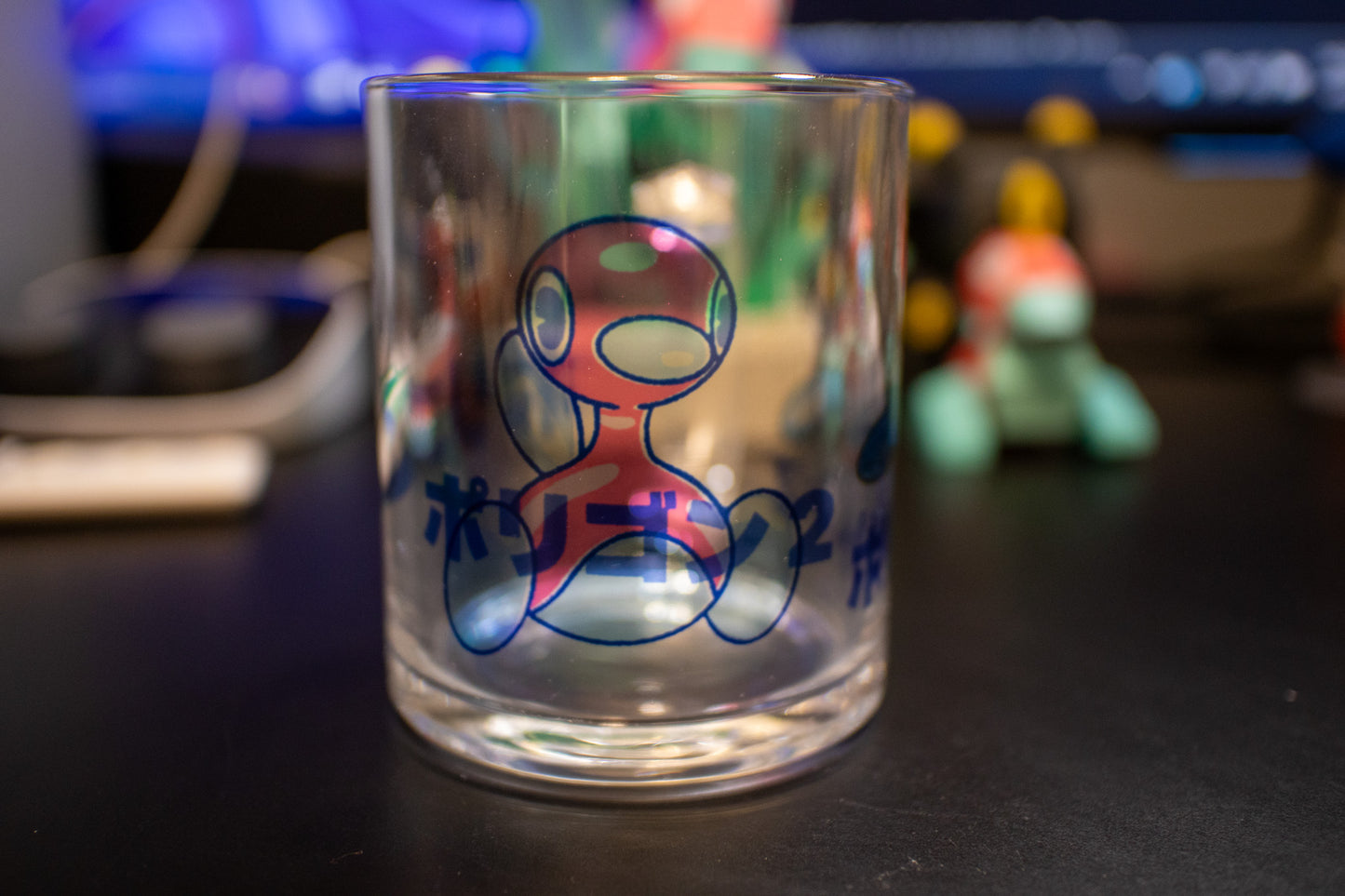 Porygon Porygon2 Porygon-z Clear Glass Mug 11oz