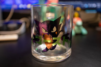 Gastly Haunter Gengar Clear Glass Mug 11oz