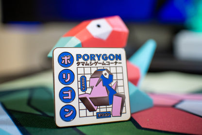 Shiny Porygon Japanese Advertisement Hard Enamel Pin