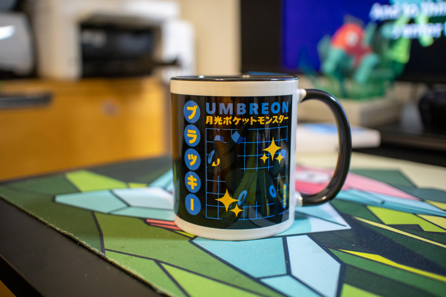 Shiny Umbreon Japanese Ad Mug