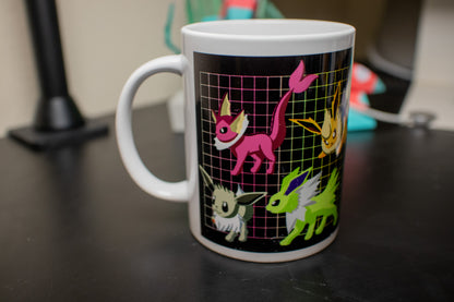 Shiny Eeveelution Ceramic Mug