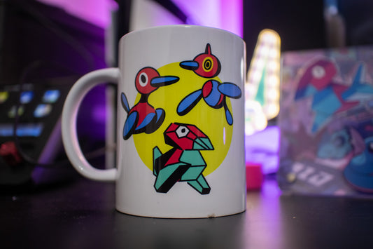 Porygon/Shiny Porygon Family Mug