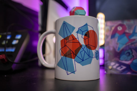 Porygon/Shiny Porygon Geometry Mug