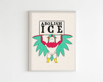 F ICE Mega Hawlucha Art Print