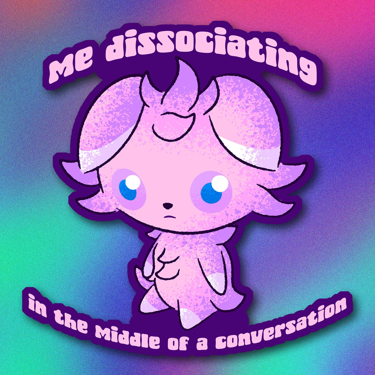 Espurr Dissociating Vinyl Sticker