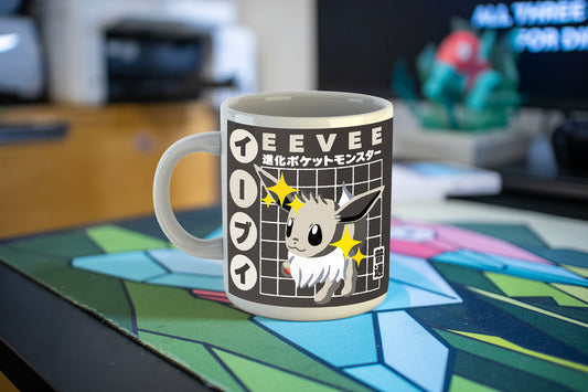 Shiny Eevee Japanese Ad Mug