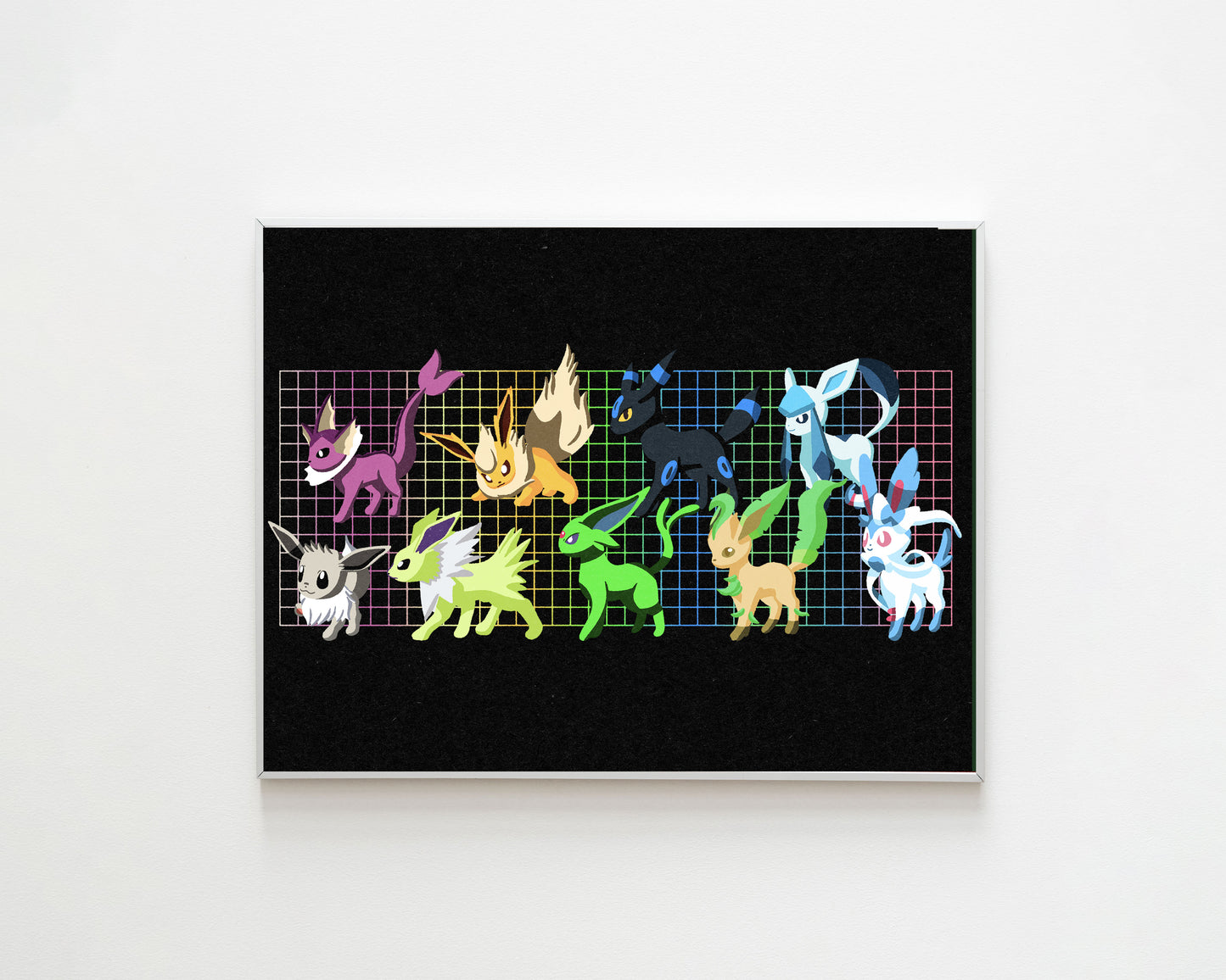 Shiny Eeveelution Art Print