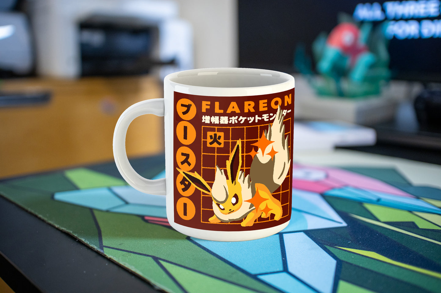 Shiny Flareon Japanese Ad Mug