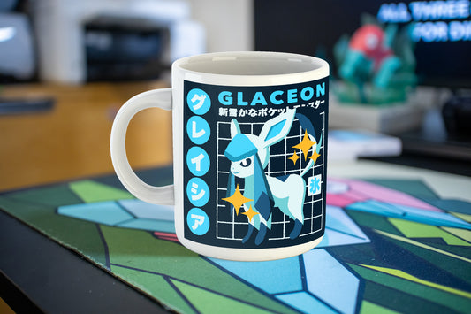 Shiny Glaceon Japanese Ad Mug