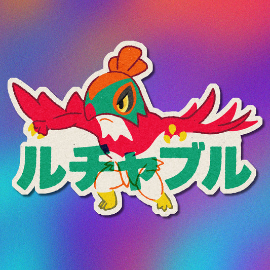 Hawlucha Vinyl Sticker