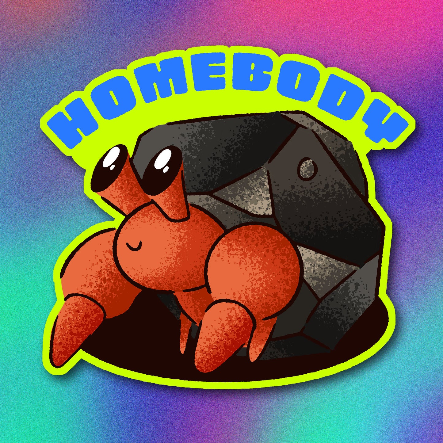 Dwebble Homebody Vinyl Sticker
