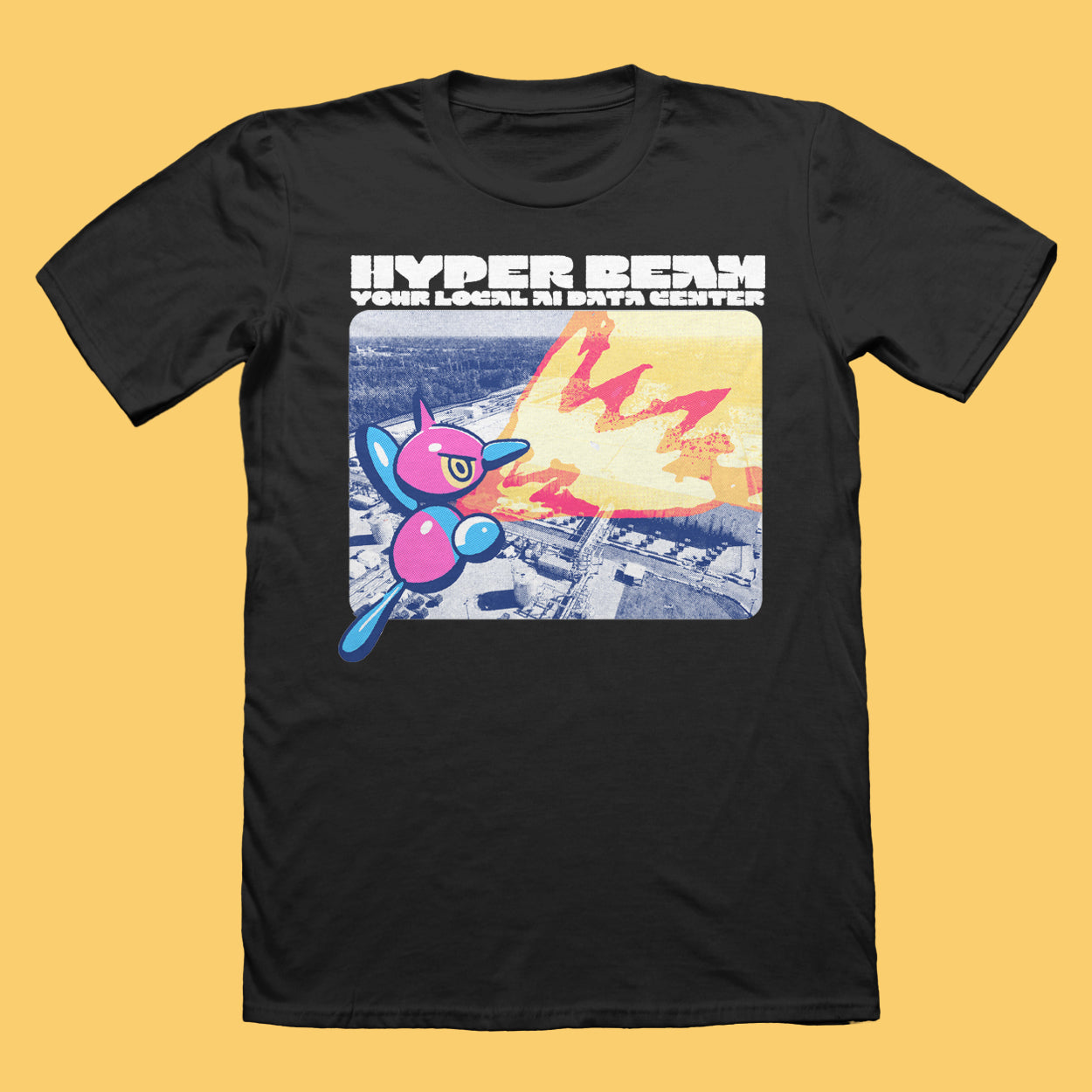 Hyper Beam Your Local AI Data Center T-Shirt