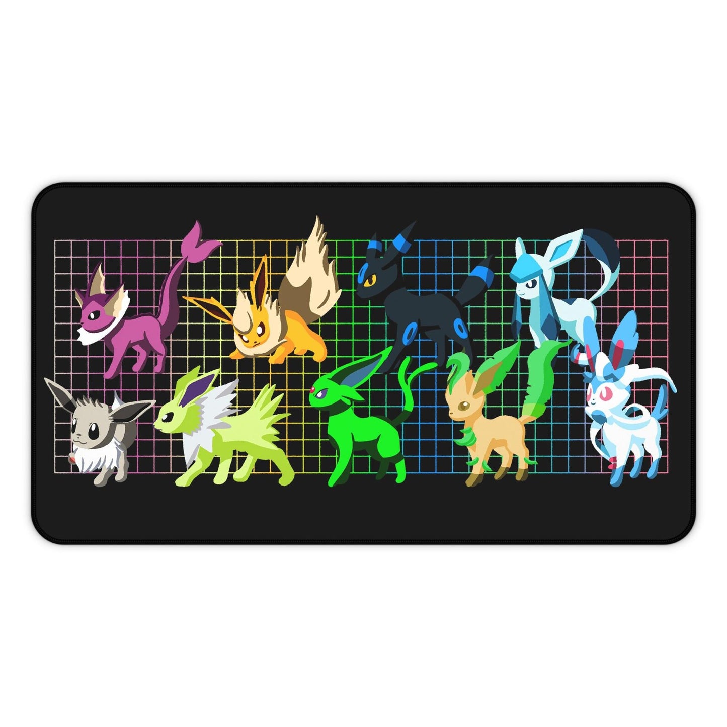 Shiny Eeveelution Desk Mat