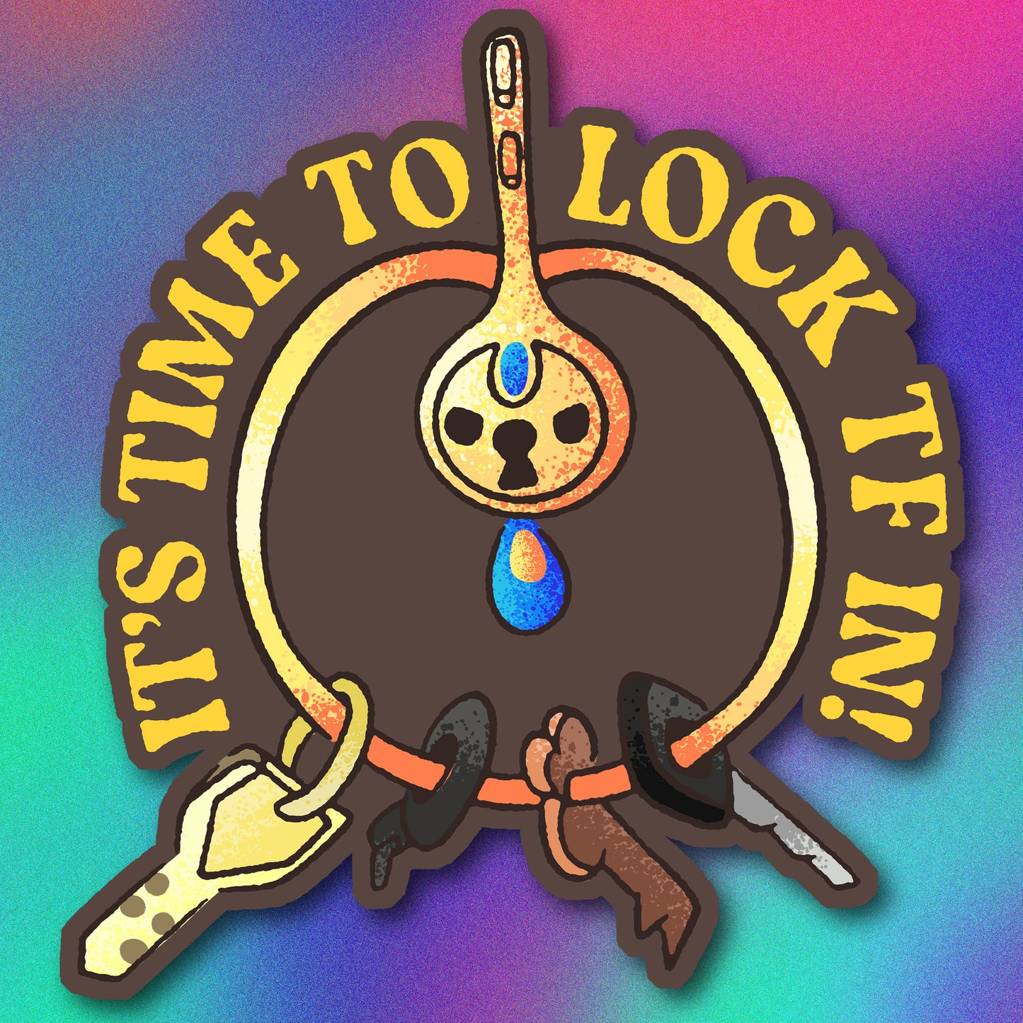 Klefki Lock TF in Vinyl Sticker