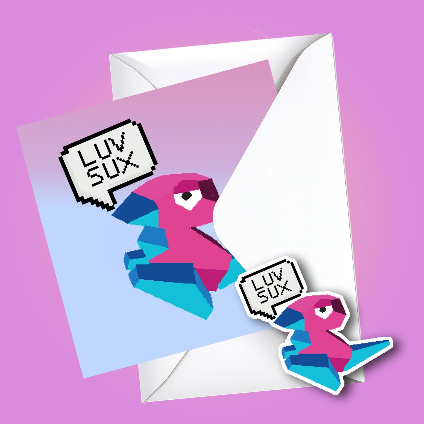 Porygon Anti- Valentine's Day Card