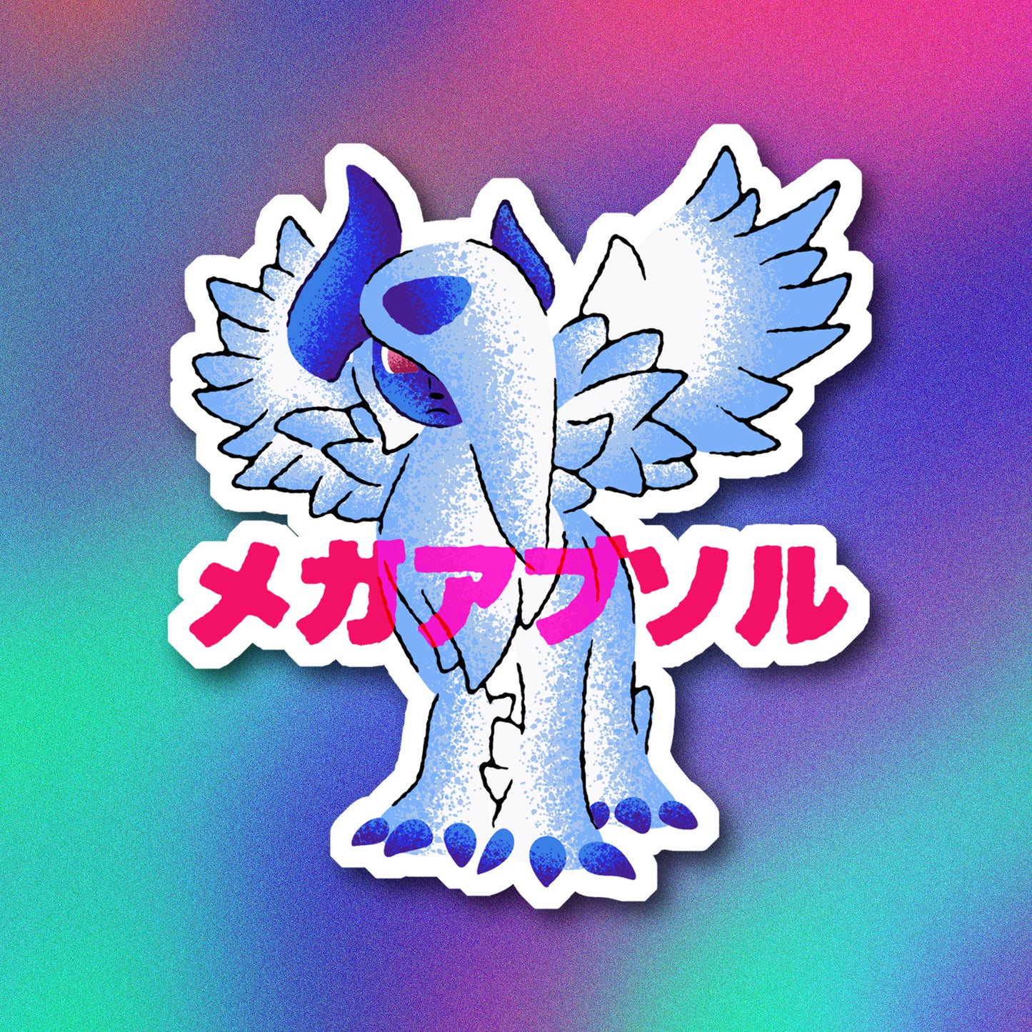 Mega Absol Vinyl Sticker