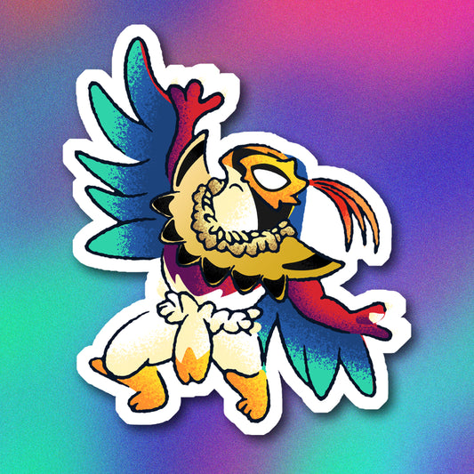 Mega Hawlucha Vinyl Sticker